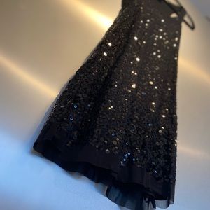 Max Studio Black Sequin Party Dress